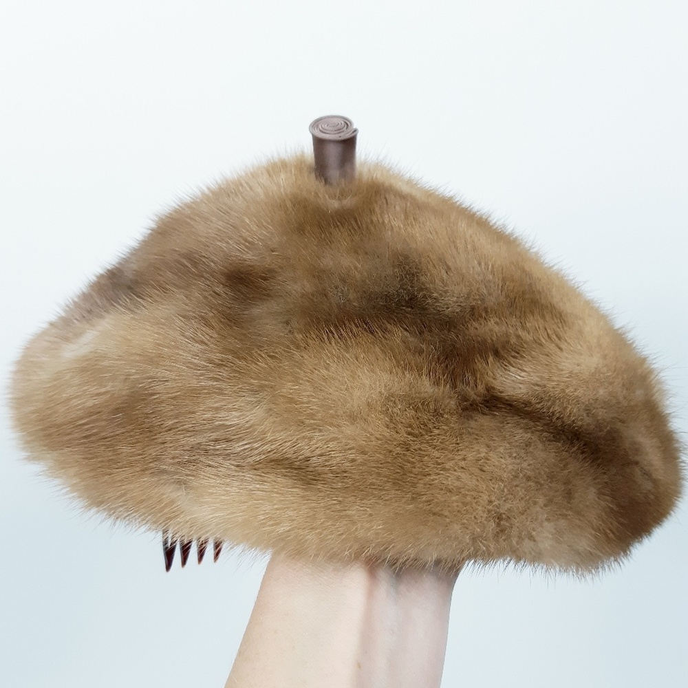 Vintage Mink Fur Hat - Picture 8 of 8